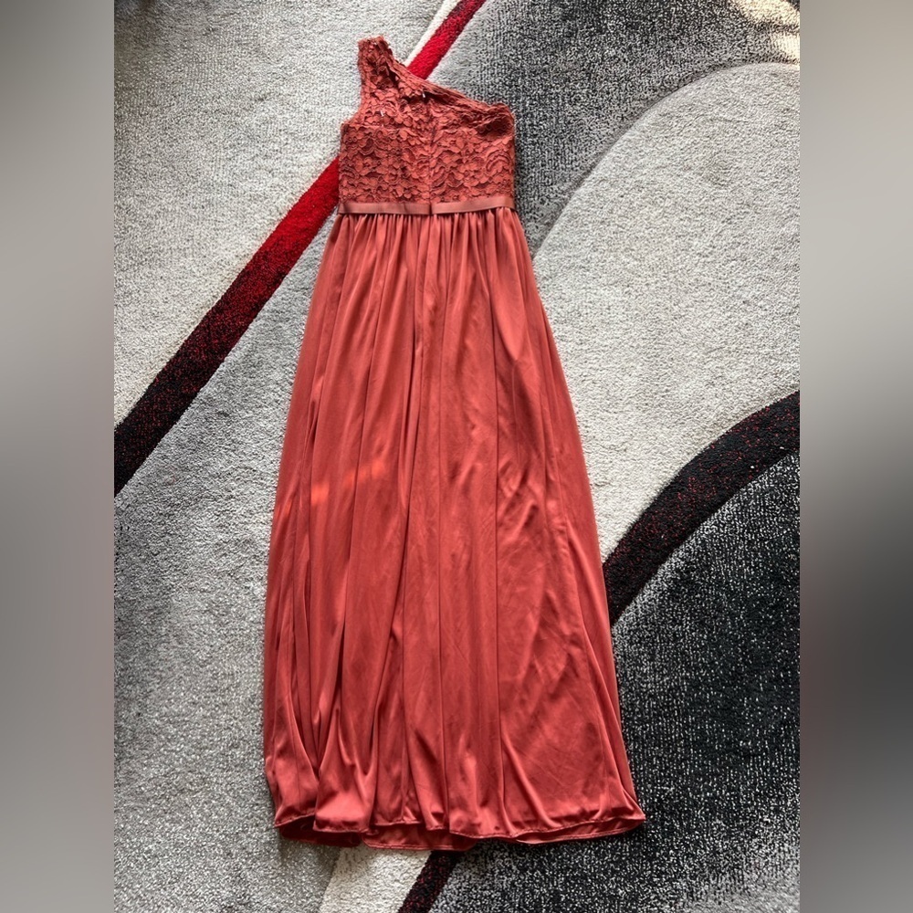 Celebrate Db Studio One Shoulder Corded Lace Mesh… - image 7